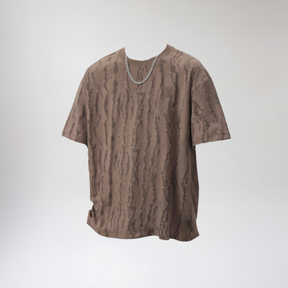 Unbr&nd - Oversized Fray T-Shirt