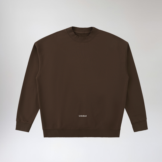 Unbr&nd - Core Drop Shoulder Crewneck (Distressed)